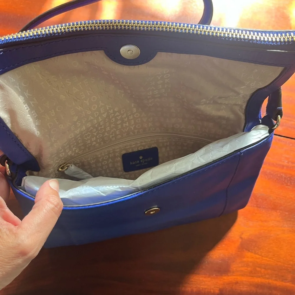 Kate Spade Royal Blue Crossbody Bag